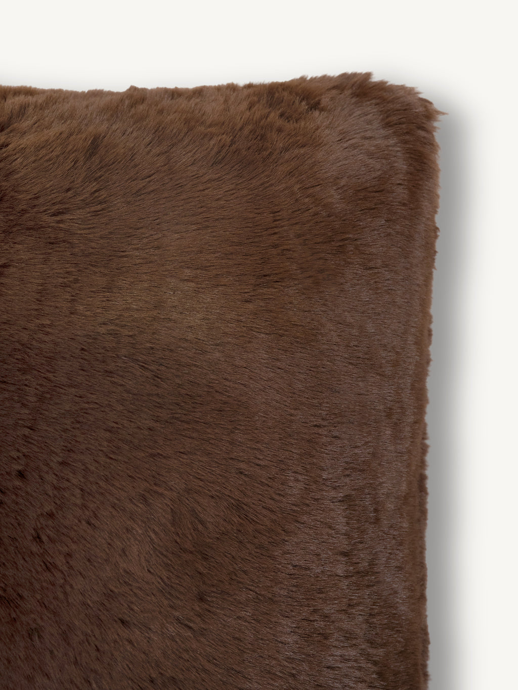 Kissen SUSAN Webpelz 50x35cm braun