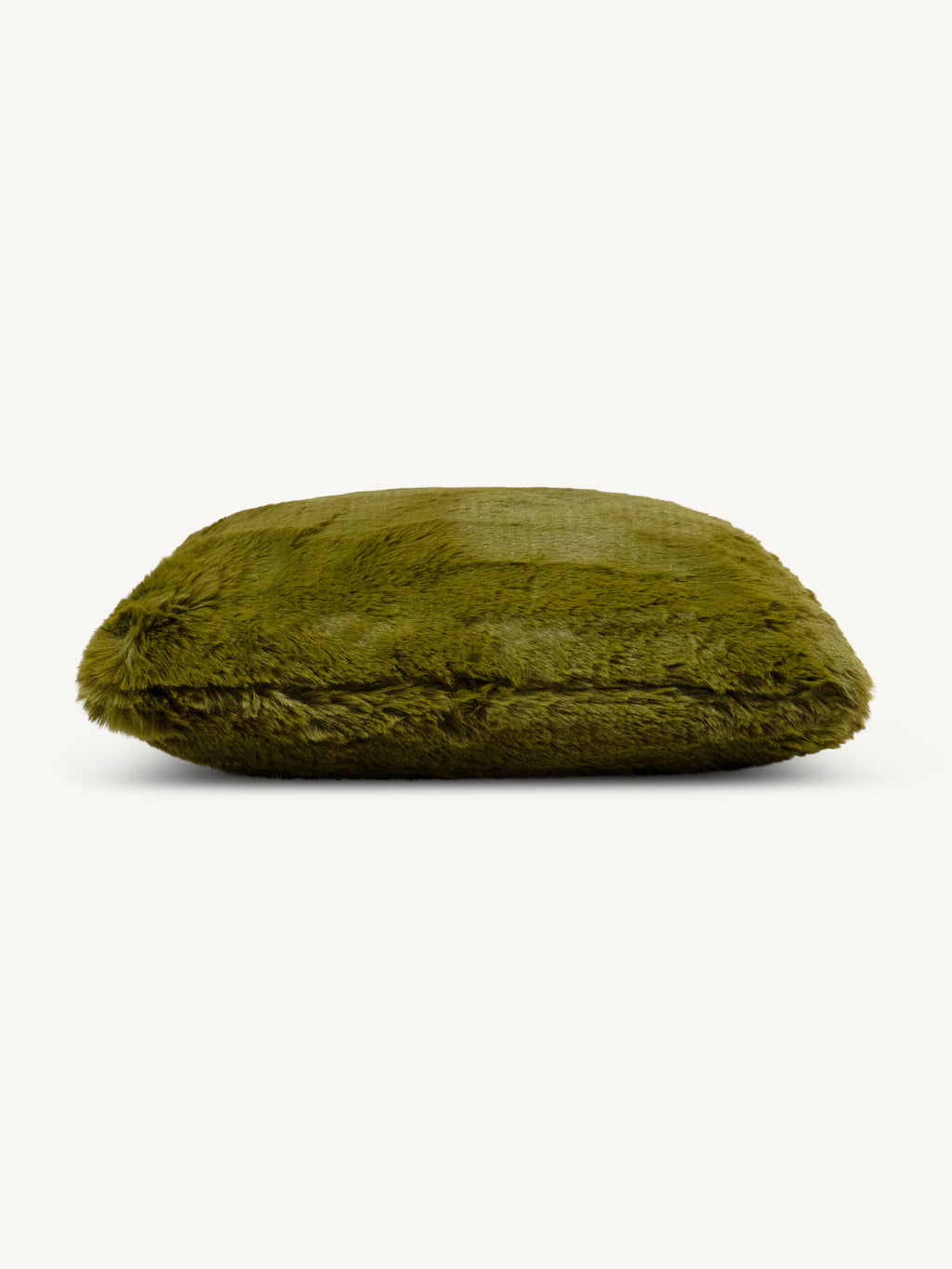 Cushion SUSAN faux fur 50x50cm olive