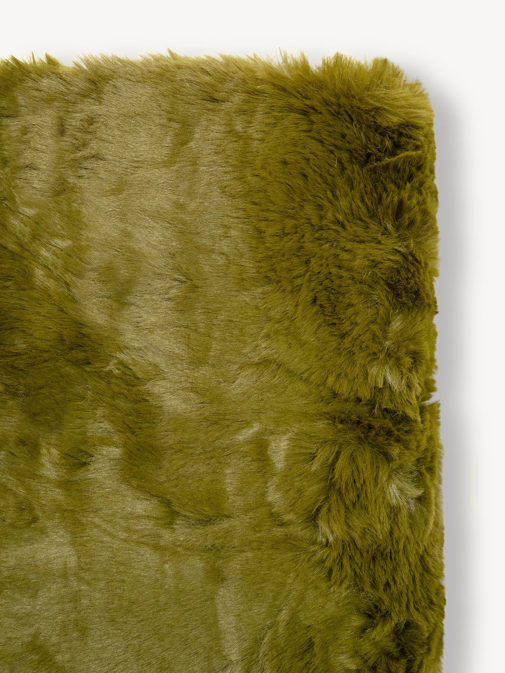 Throw SUSANNAH faux fur 130x170cm olive