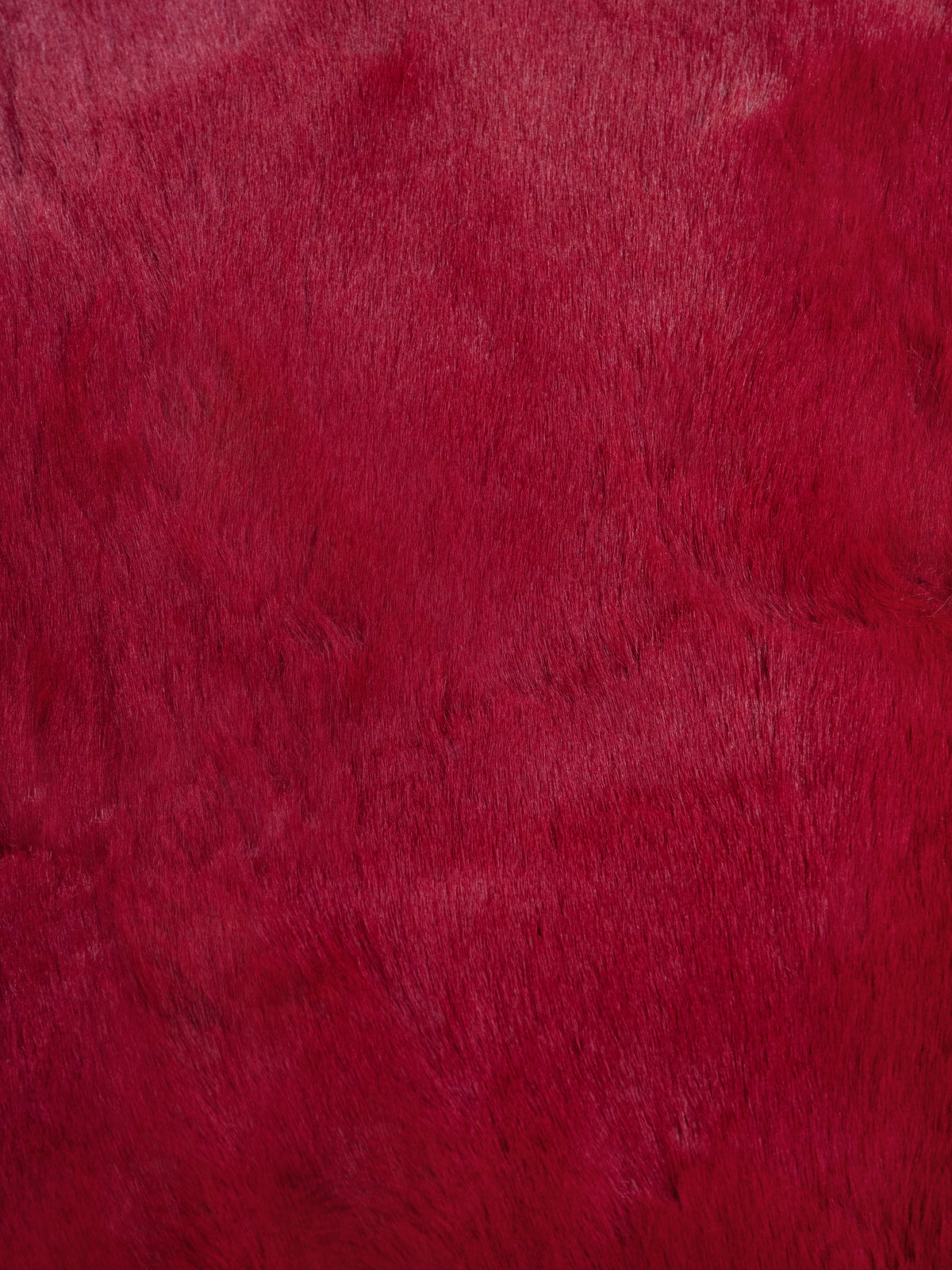 Throw SUSANNAH faux fur 130x170cm burgundy
