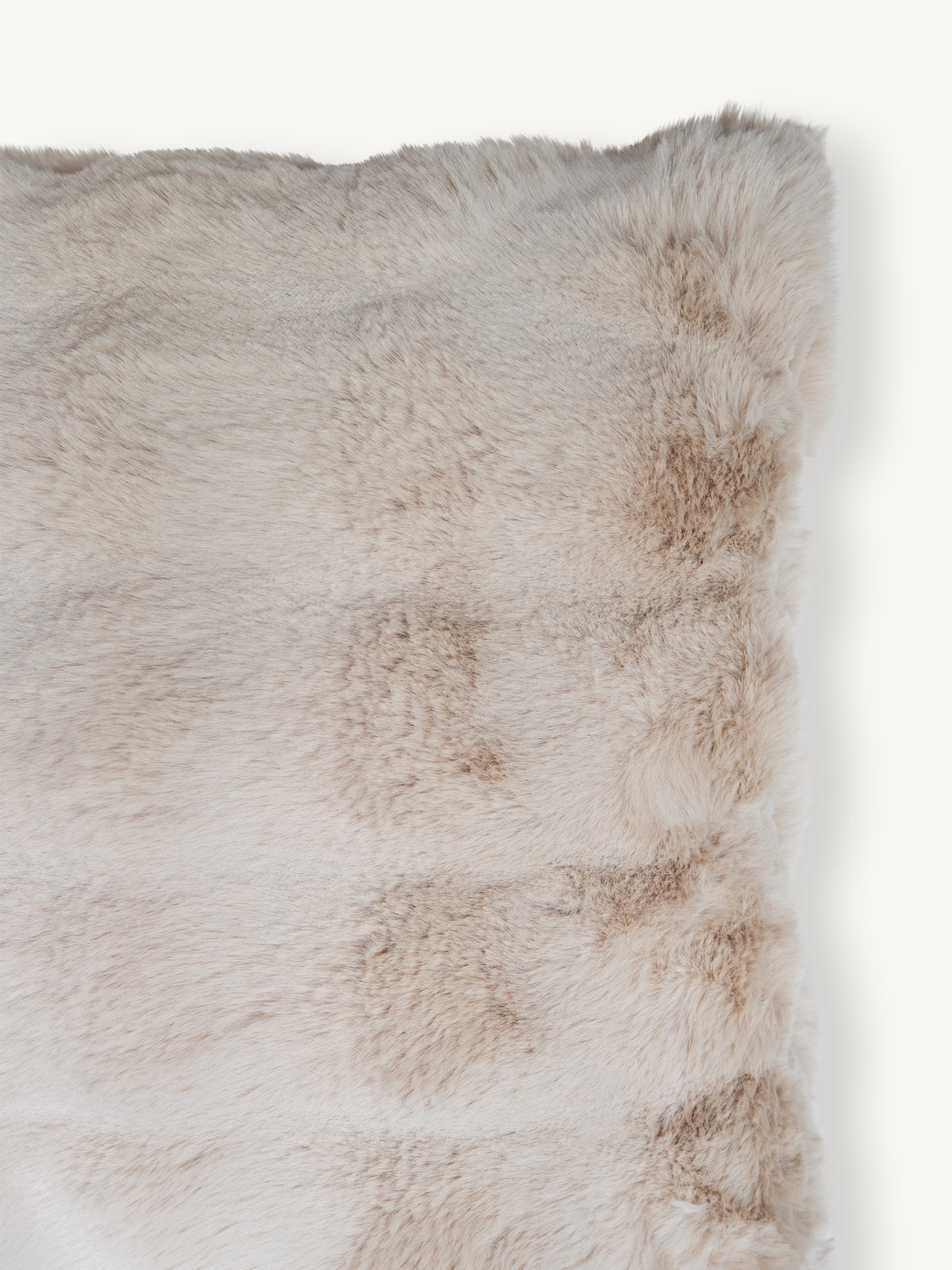 Kissen LUCI Kunstfell 50x50cm beige