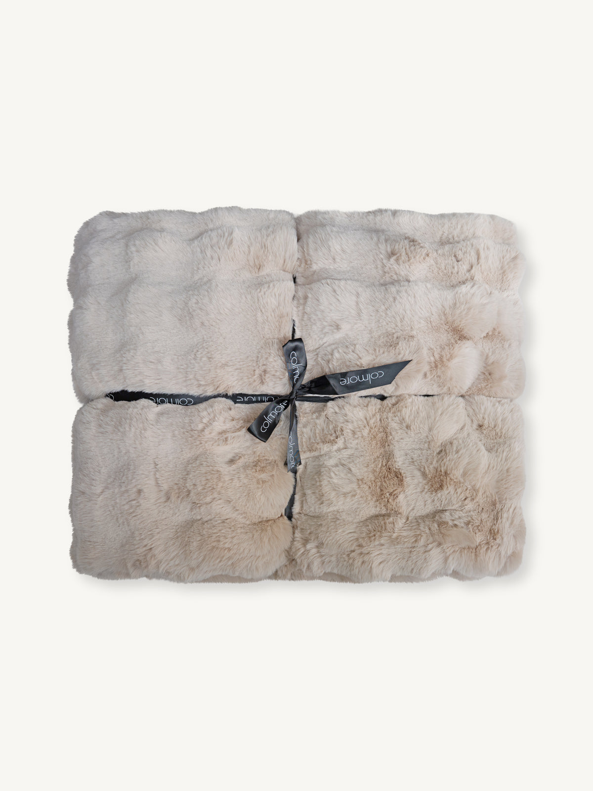 Plaid LUCIANA faux fur 260x280cm beige