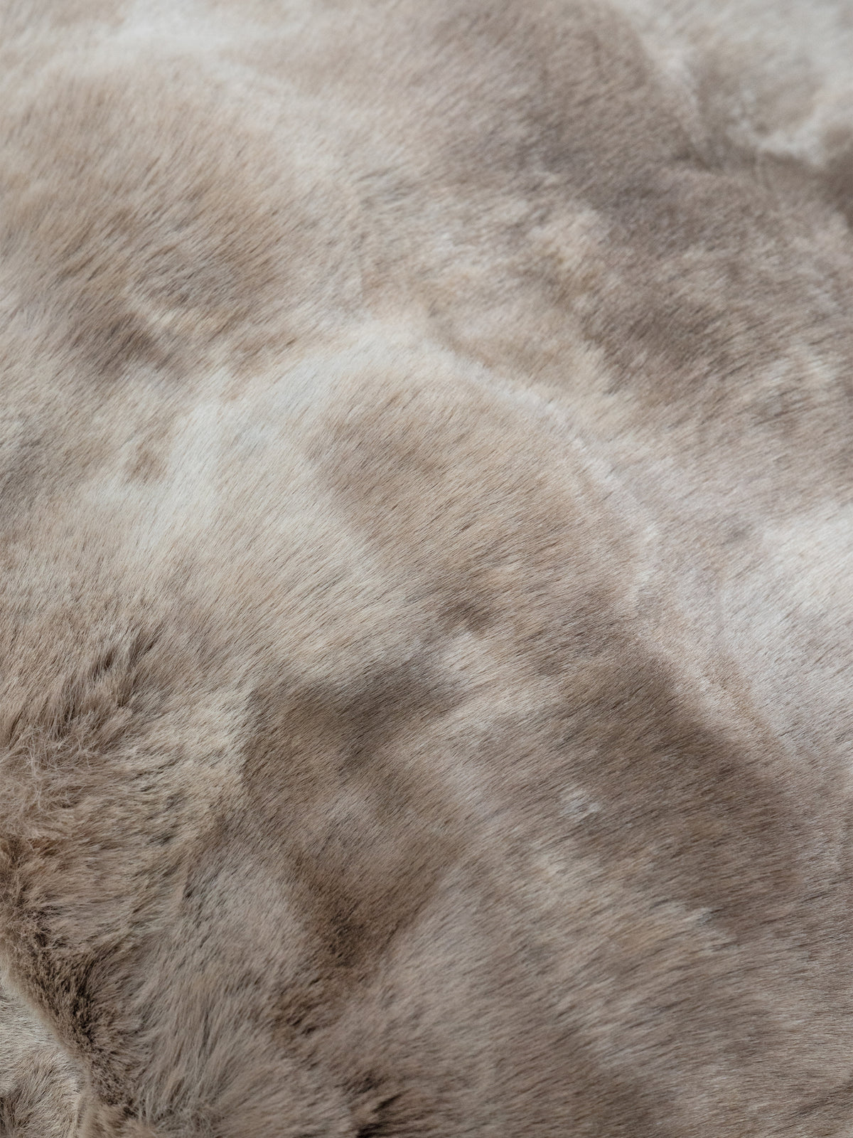 Cushion LUCI faux fur 50x50cm mocha macchiato