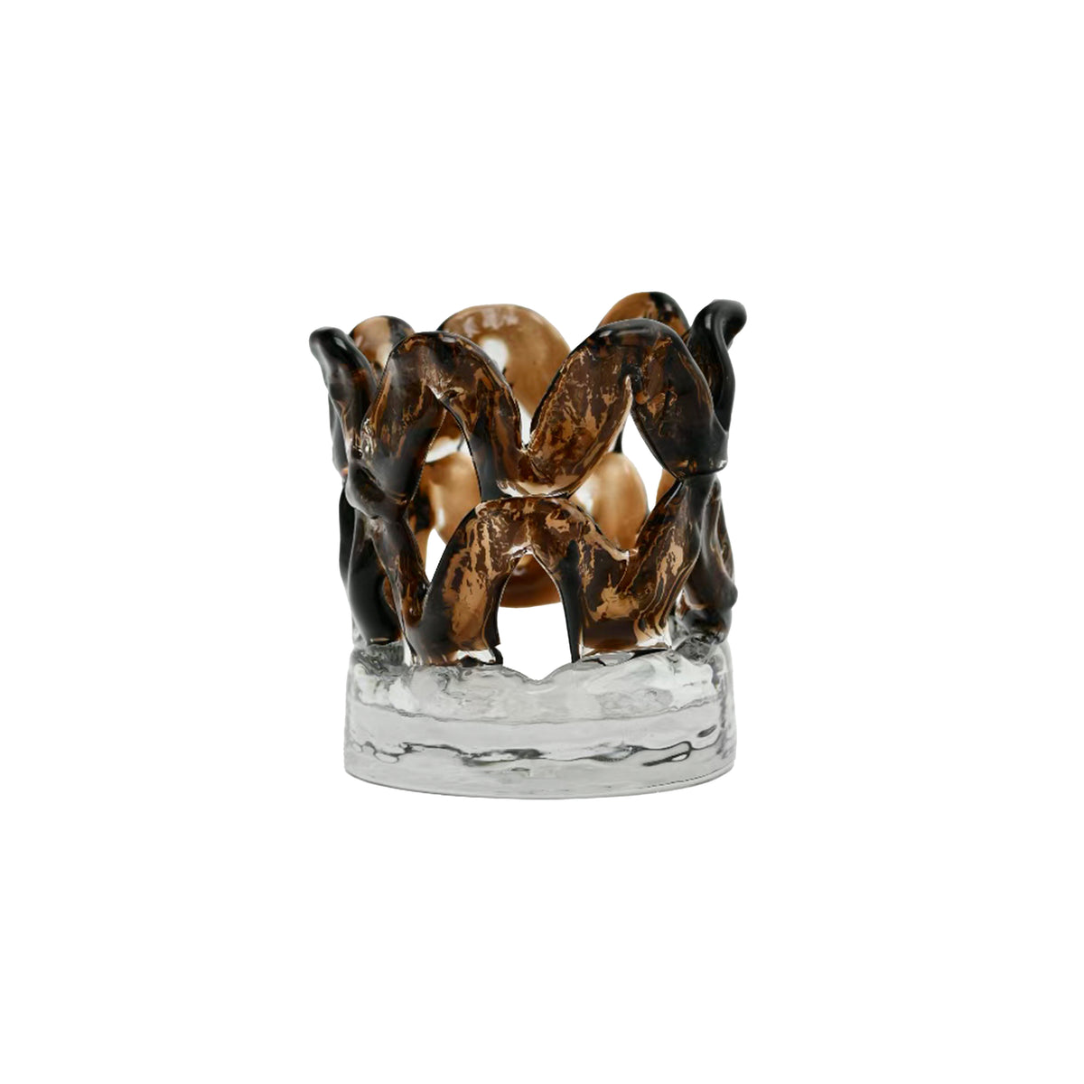 Votive FUEGO Ø11x11cm brown