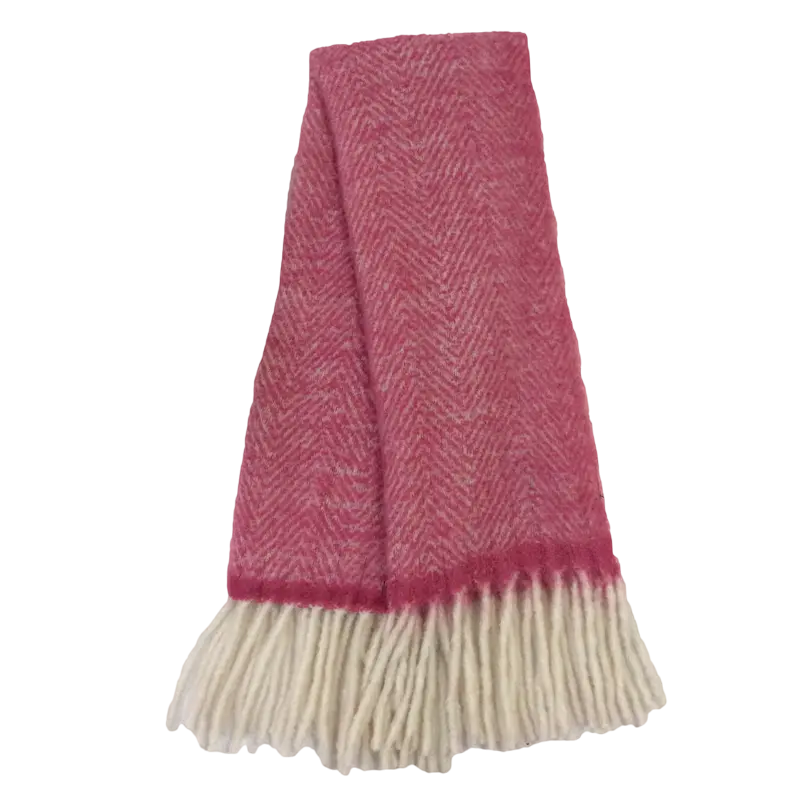 Throw neon pink WO/PAN/NY 170x130