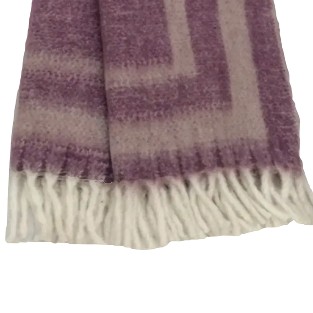 Throw purple/lavender reversible WO/PAN/NY 170x130