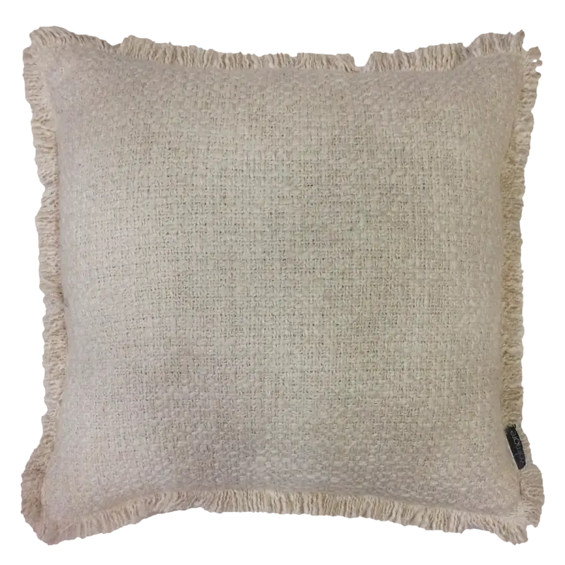 Cushion brown CO/PE 50x50