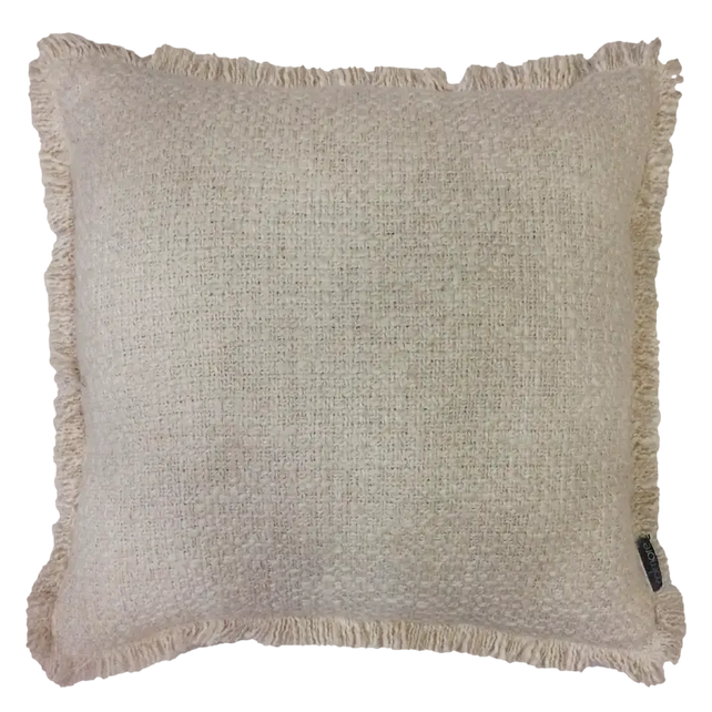Cushion brown CO/PE 50x50