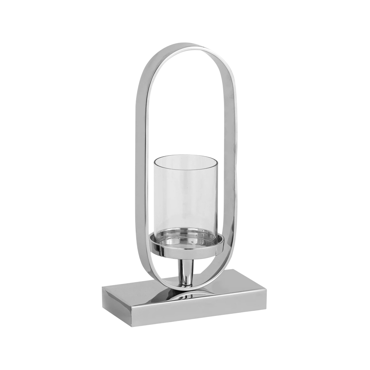 Hurricane w/glass ALU/NI 18x9x32
