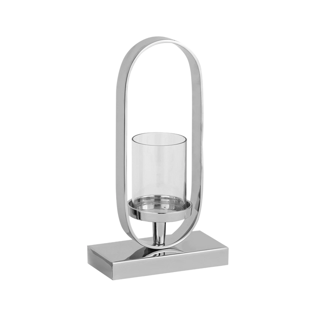 Hurricane w/glass ALU/NI 18x9x32
