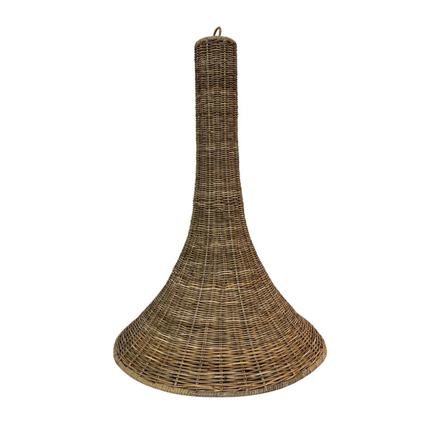 Ceiling lamp KAILA srimit Ø60x85cm brown