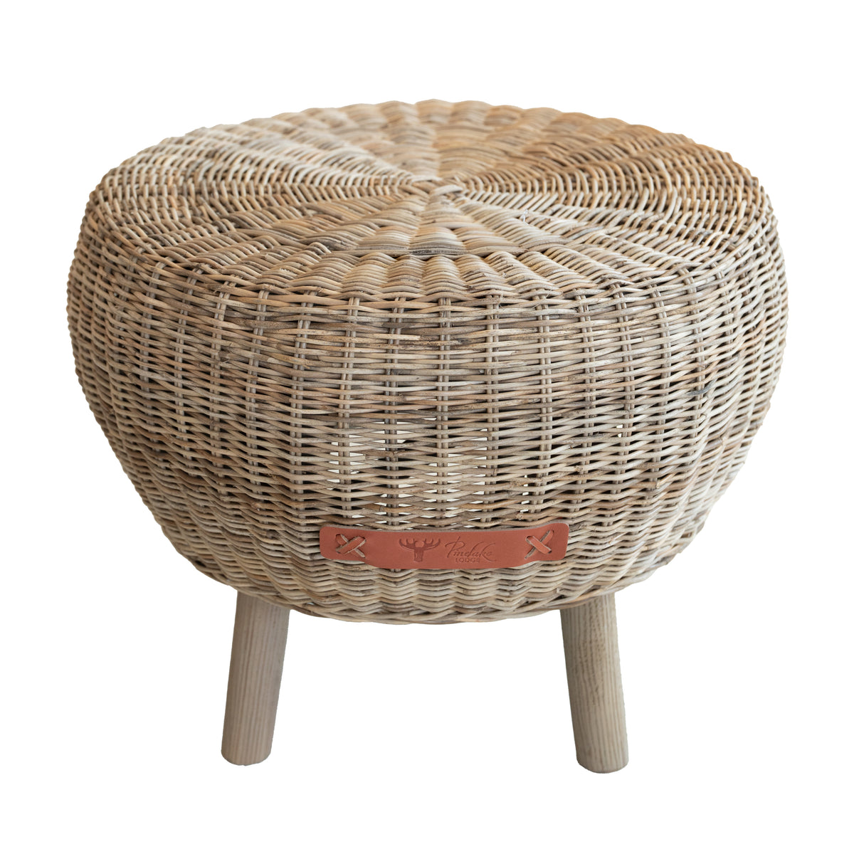 Stool RILEY srimit Ø50x41cm grey
