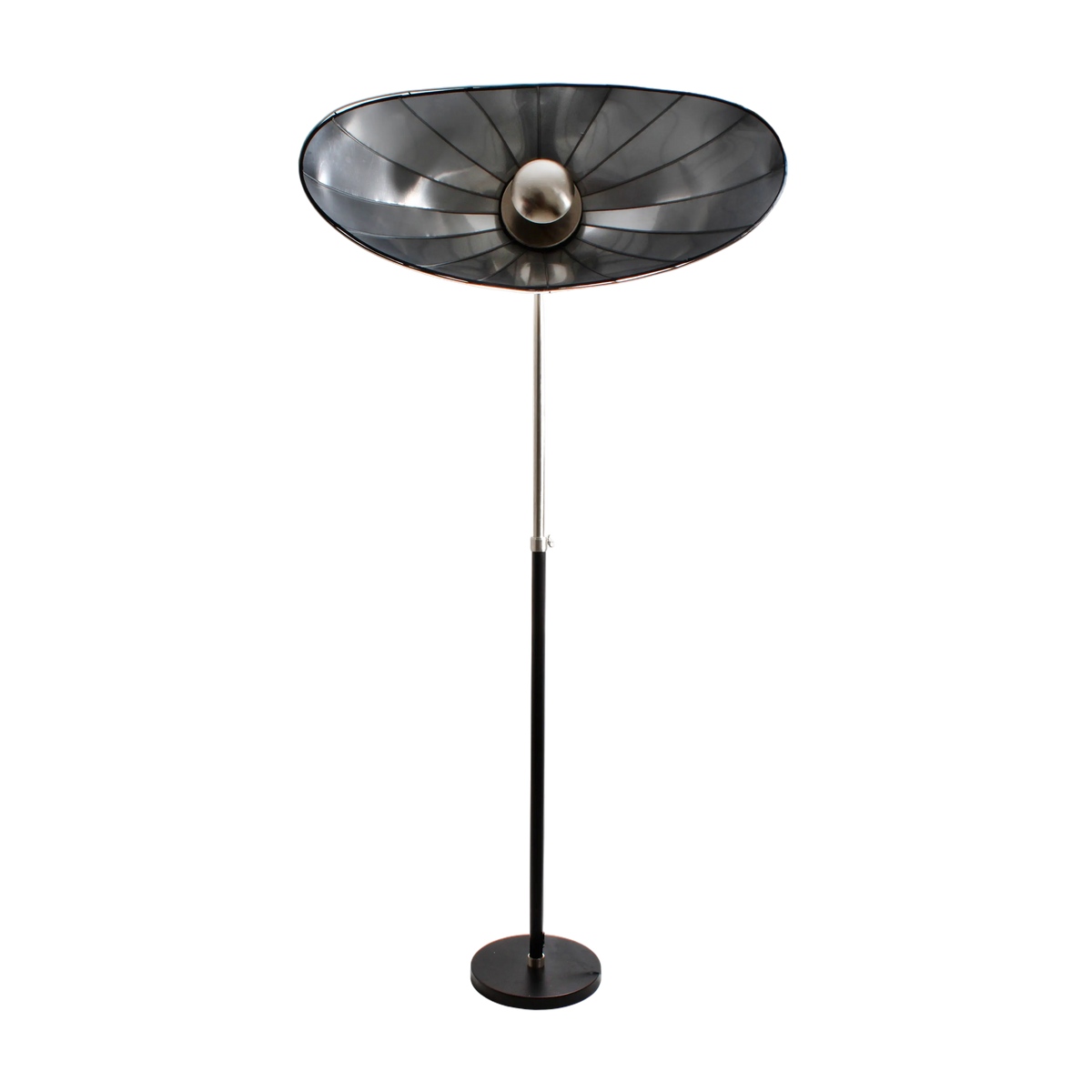 Floor lamp black NI 66x37x178