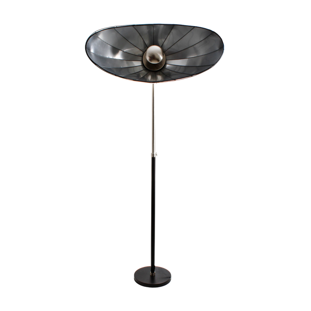 Floor lamp black NI 66x37x178