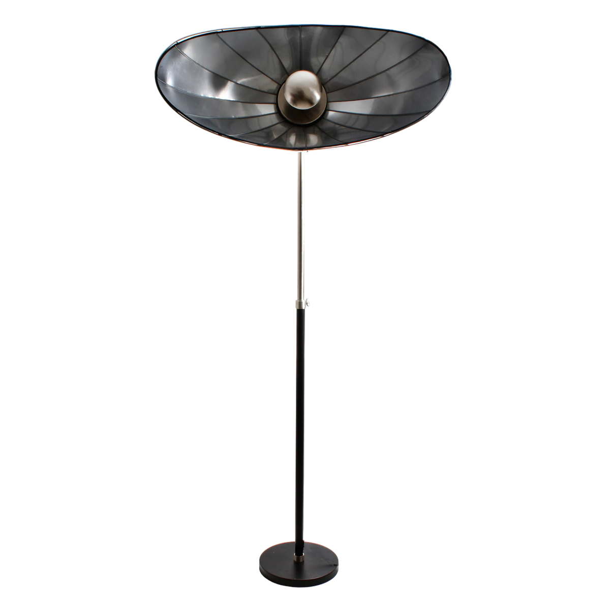 Floor lamp black NI 93x49x200