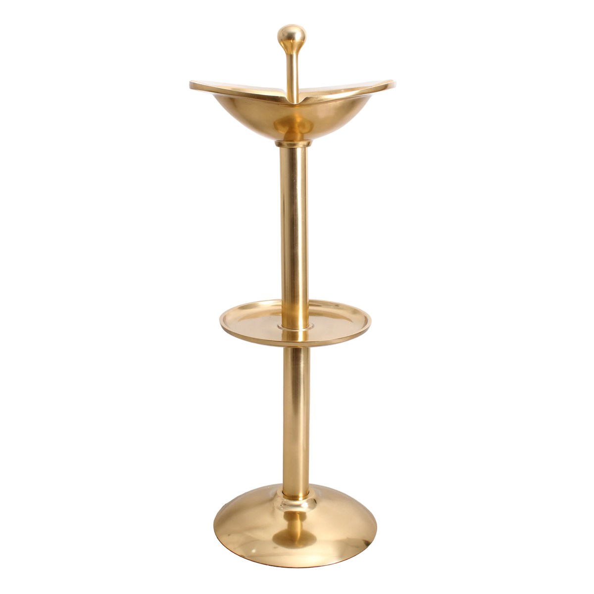 Ashtray ANT.BRASS 27x24x71