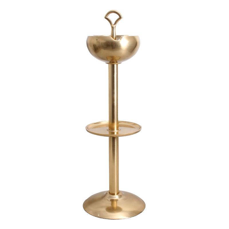 Ashtray ANT.BRASS 24x20x73