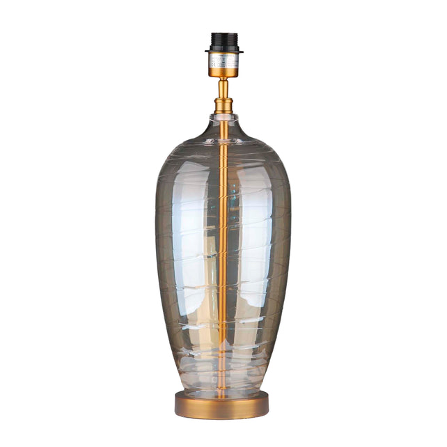 Tafellamp AMARA Ø21x56cm amber