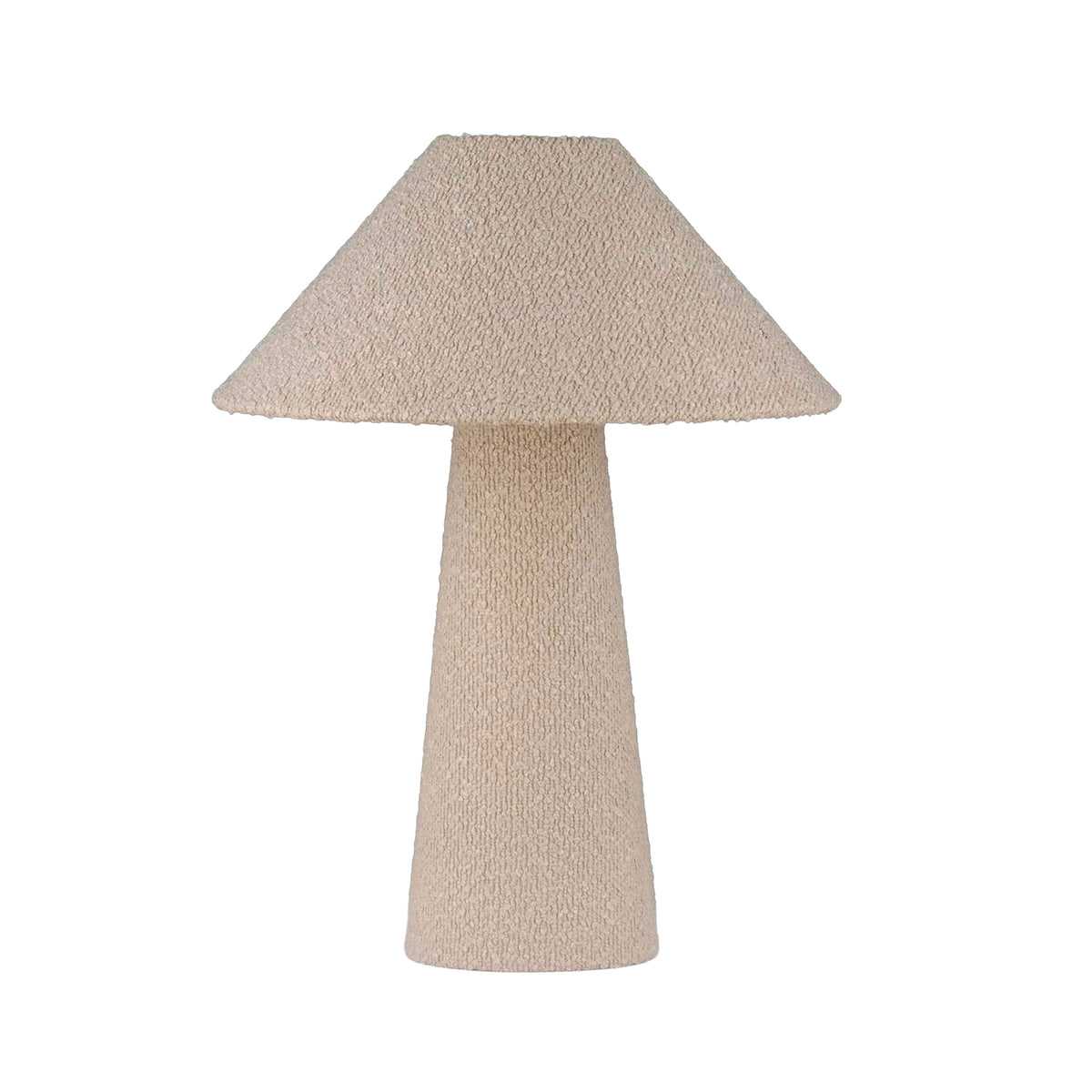 Tafellamp AMADIS m/kap Ø35x46cm zand