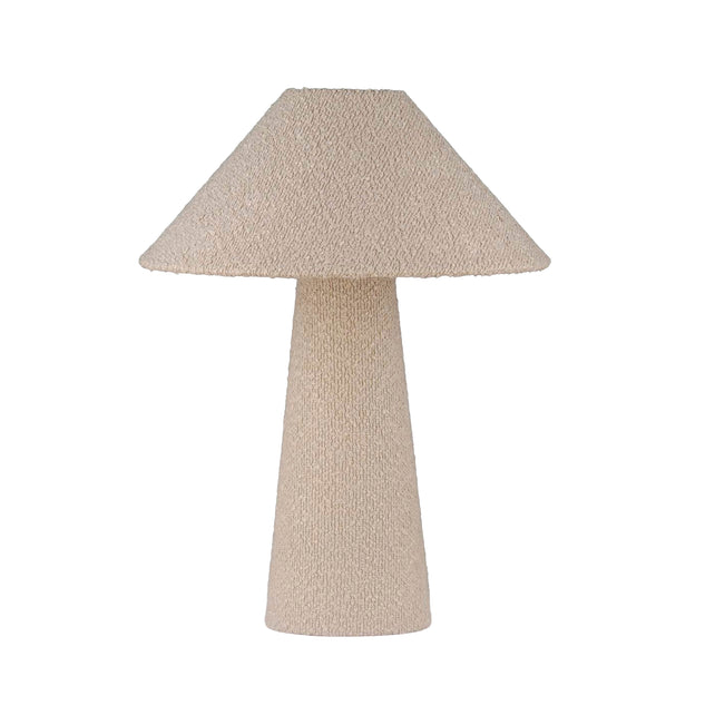 Tafellamp AMADIS m/kap Ø35x46cm zand