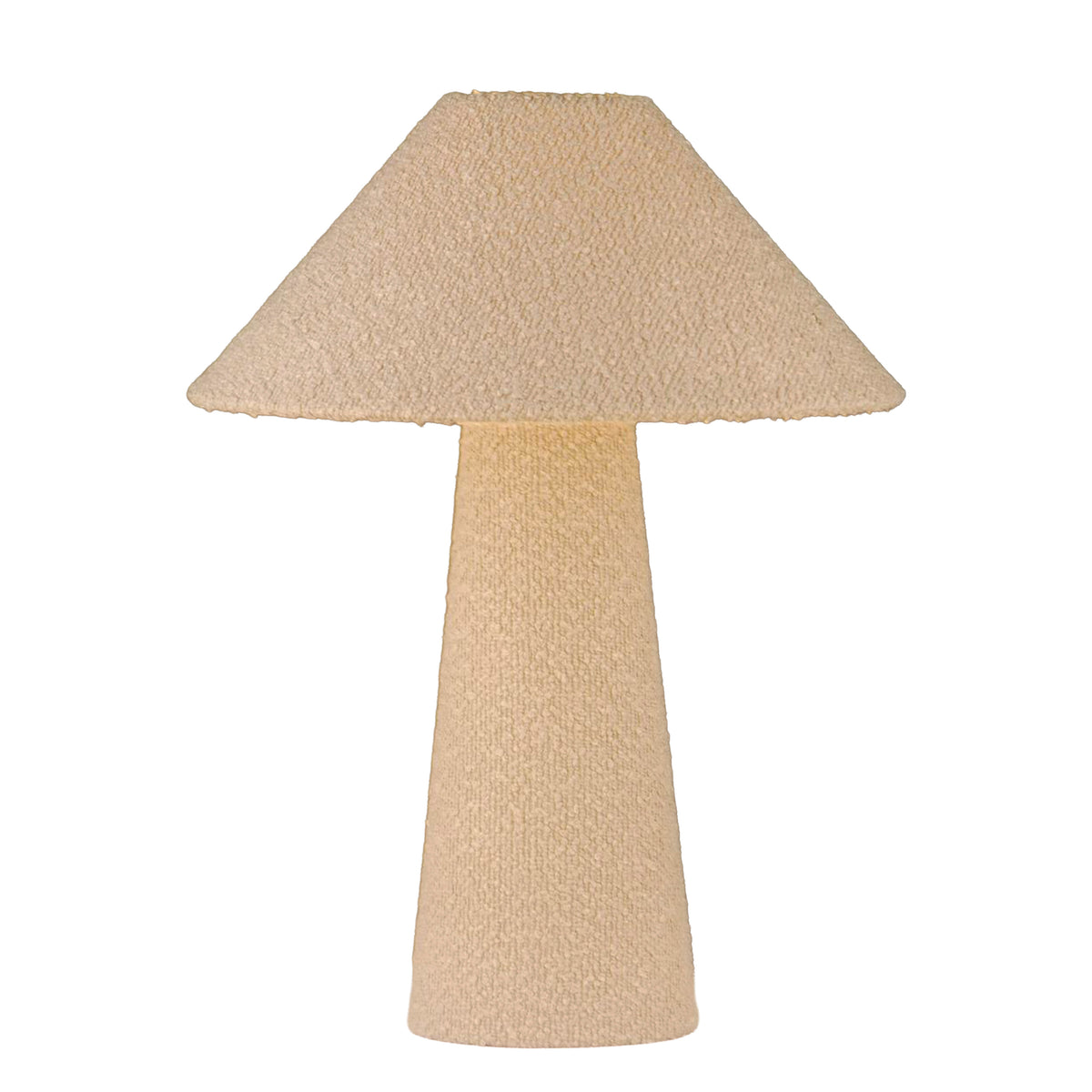 Tafellamp AMADIS m/kap Ø35x46cm zand