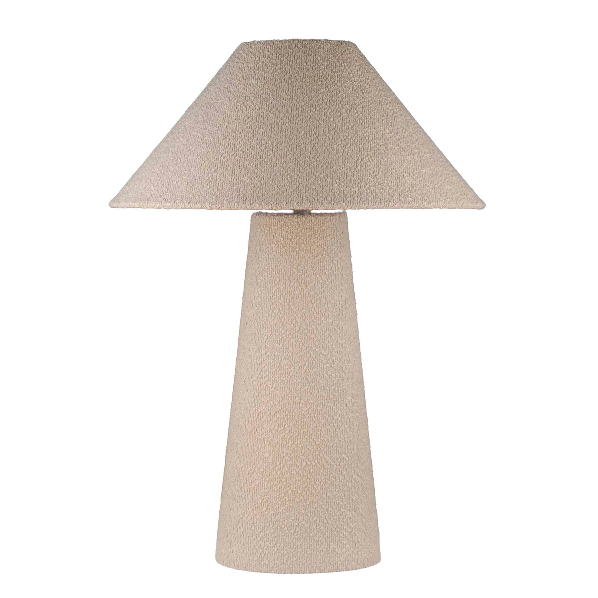 Tafellamp AMADIS met kap Ø50x70cm zand