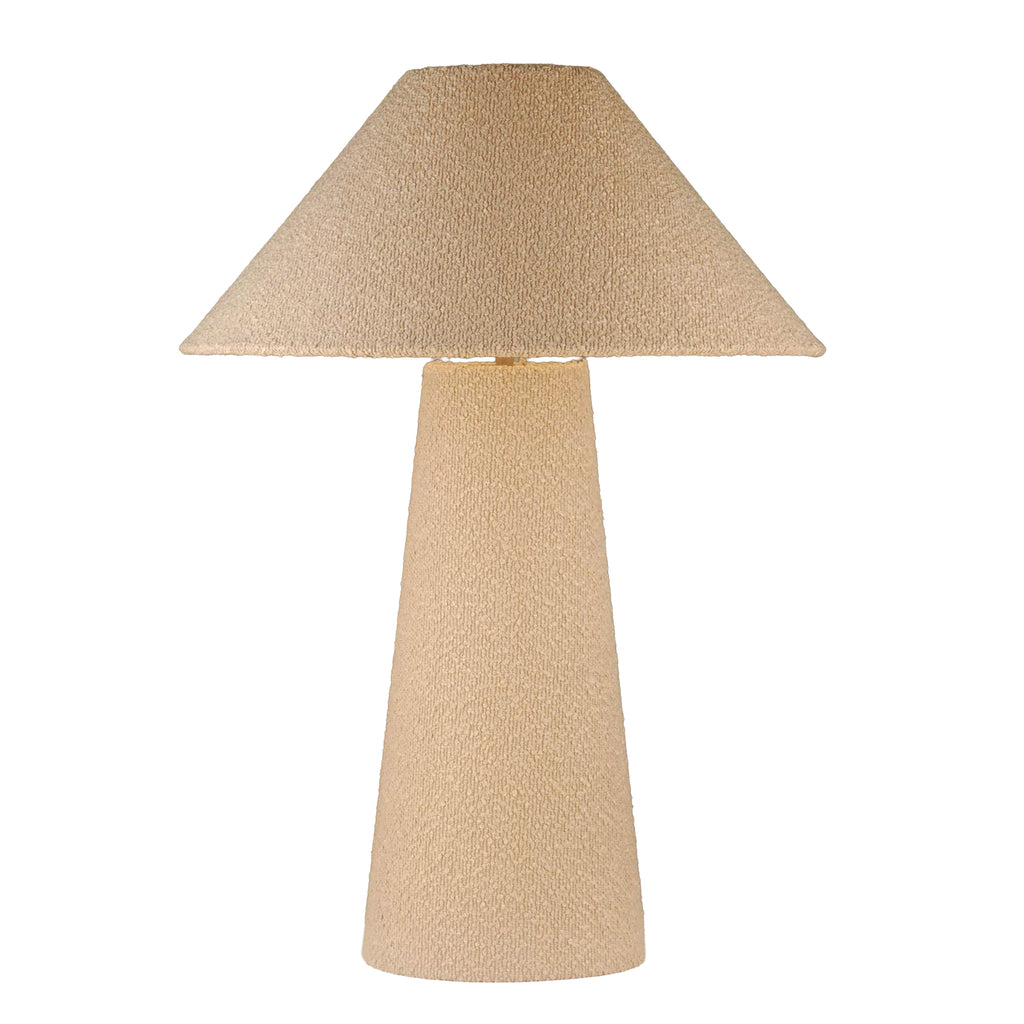 Tafellamp AMADIS met kap Ø50x70cm zand