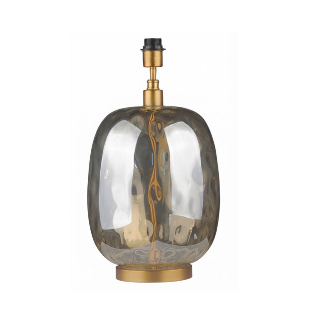 Tischleuchte WENDELL Glas Ø30x53cm gelb