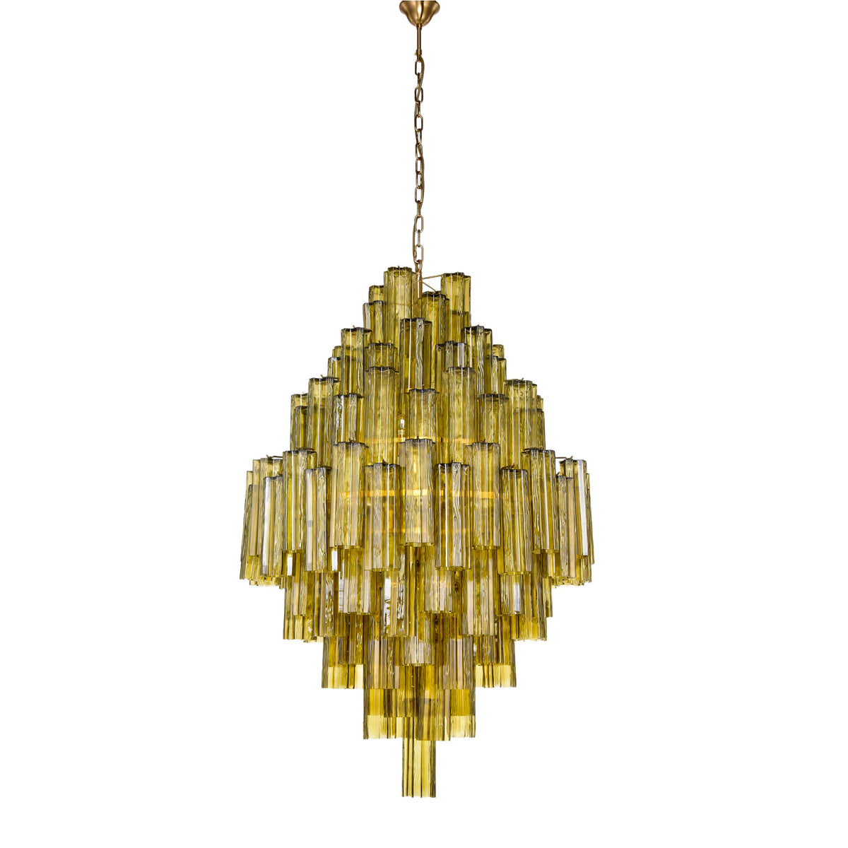 Chandelier CALELLA Ø81x126cm dark green