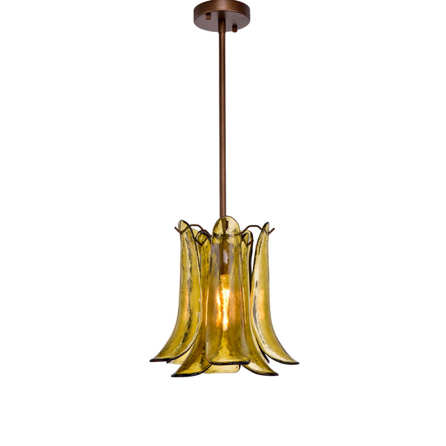 Chandelier ALTEA Ø30x30cm dark green