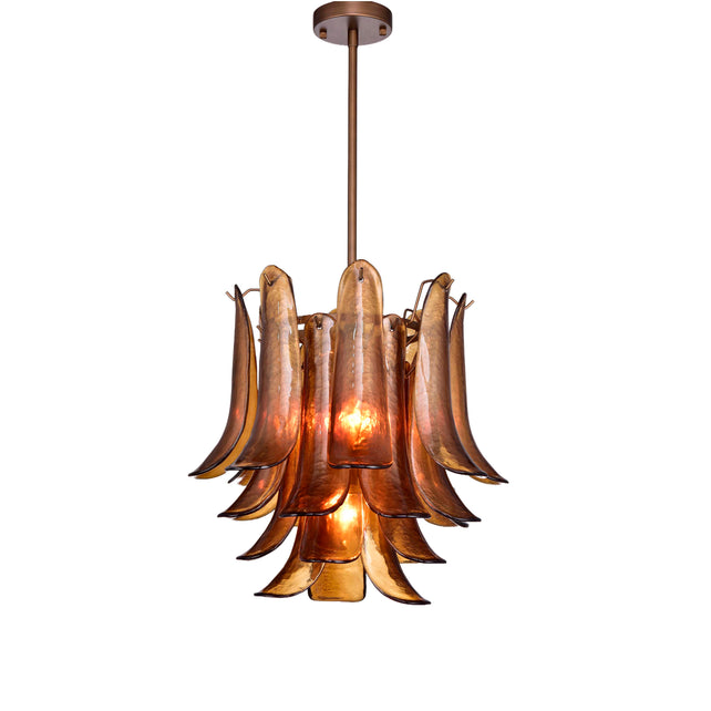 Chandelier SANTIAGO Ø45x44cm antique gold