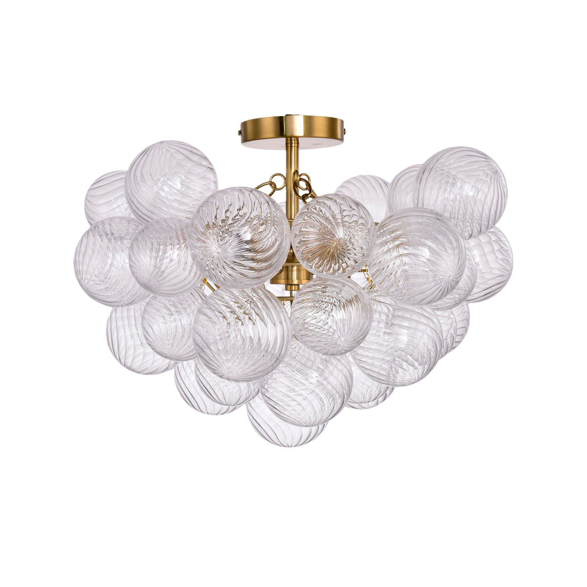 Plafondlamp CAZORLA Ø50x38cm helder