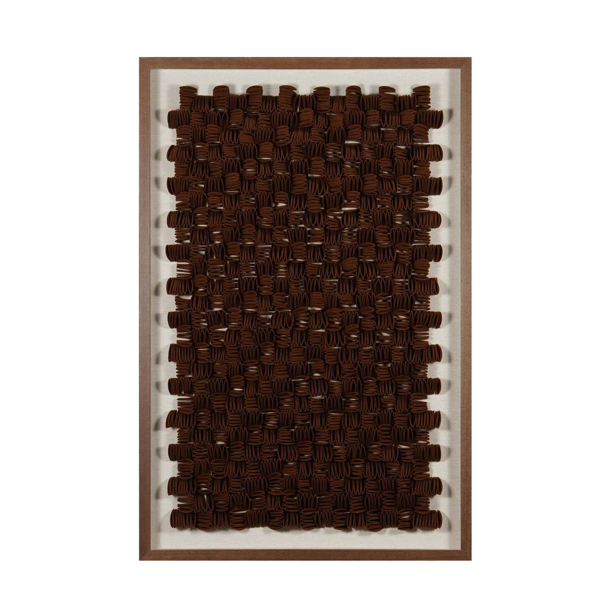 Wall art ARLUNE 80x120x6cm brown