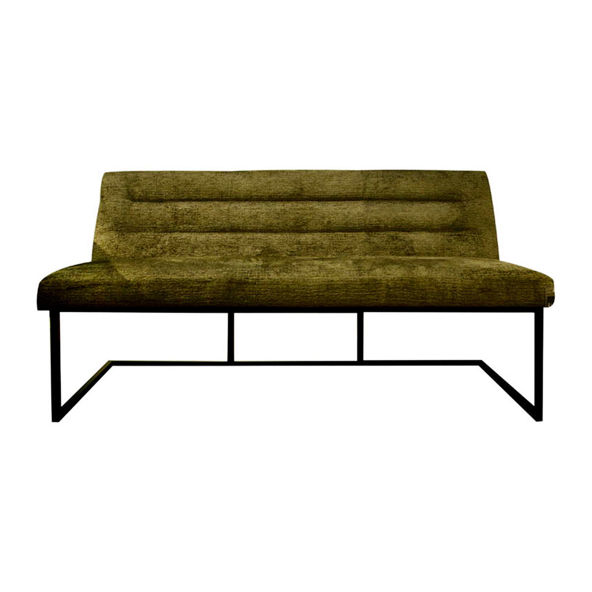 Dining bench CABRIL 160x65x87cm green