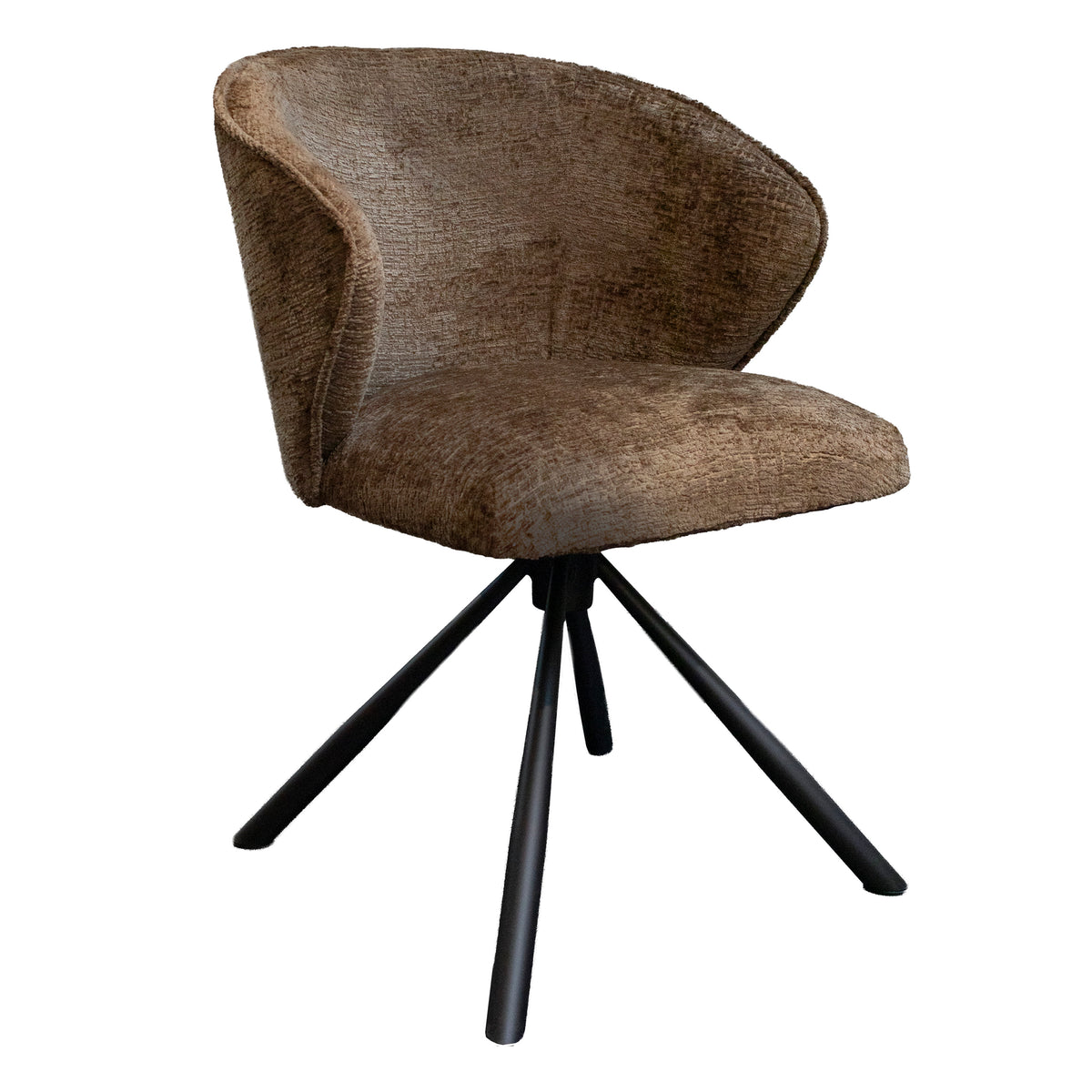 Dining chair NATAL 57x58x80cm brown