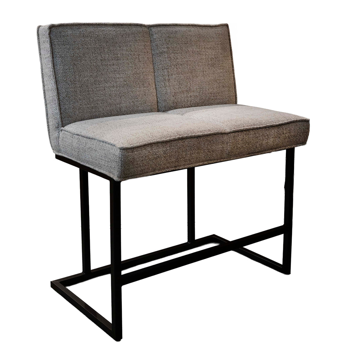 Bar bench PORTEL 100x60x117cm beige