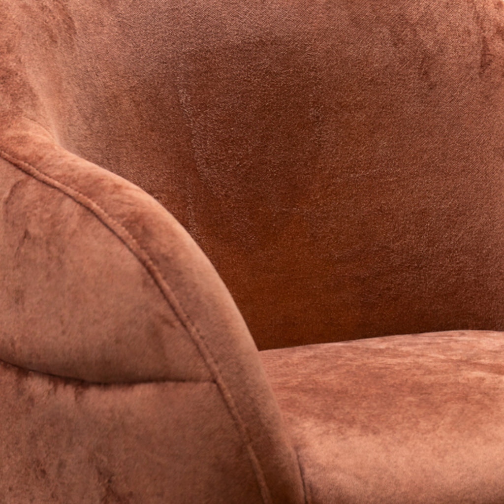 Dining chair OSLO 59x53x85cm terra