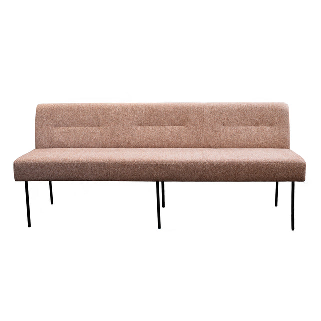 Dining bench VICHY 200x58x89cm spiced copper
