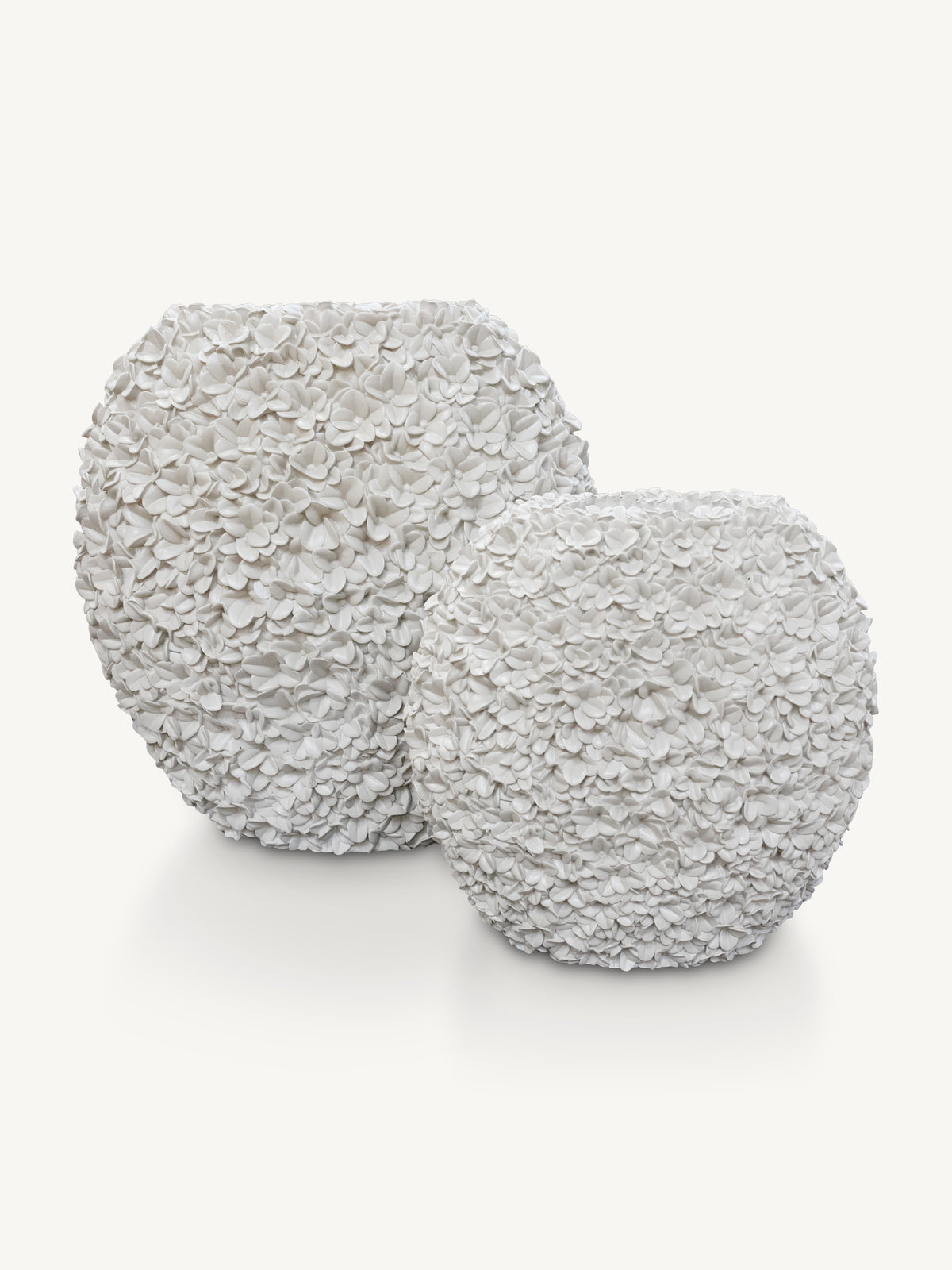Vase CECILIA flowers 55x25x55cm sand