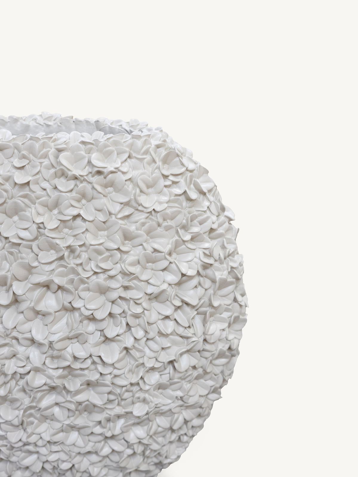 Vase CECILIA flowers 40x18x40cm sand