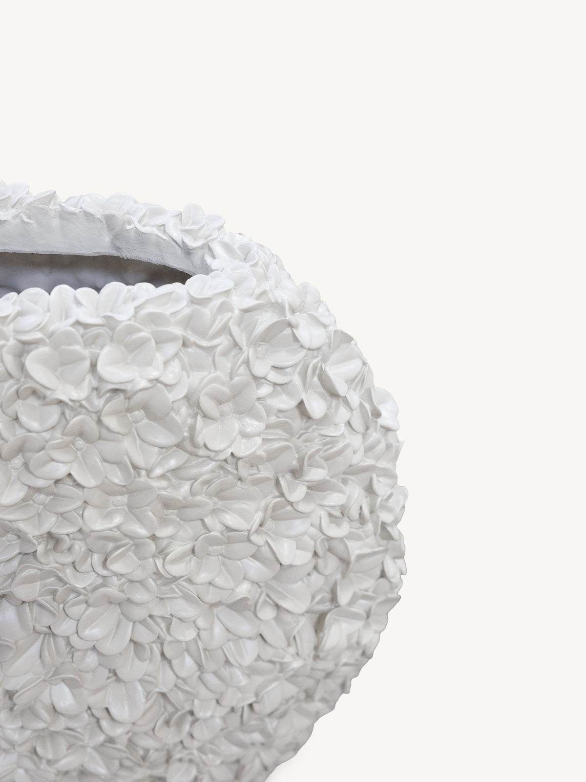 Vase CECILIA flowers 40x18x40cm sand