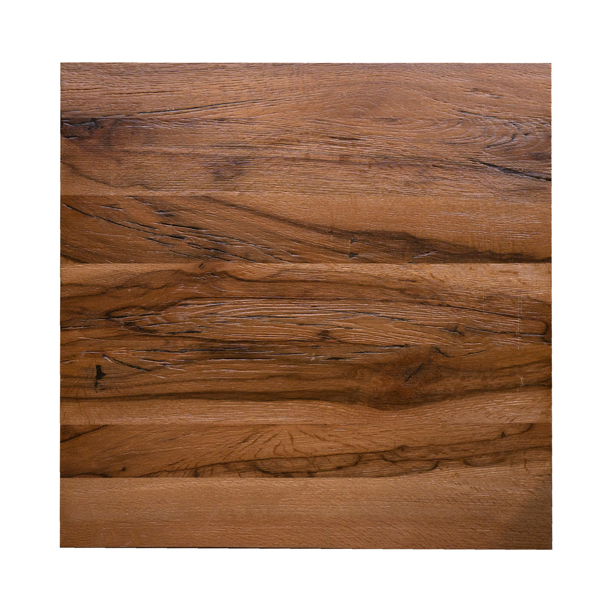 Table top old turkisch/oak natural 80x80x3