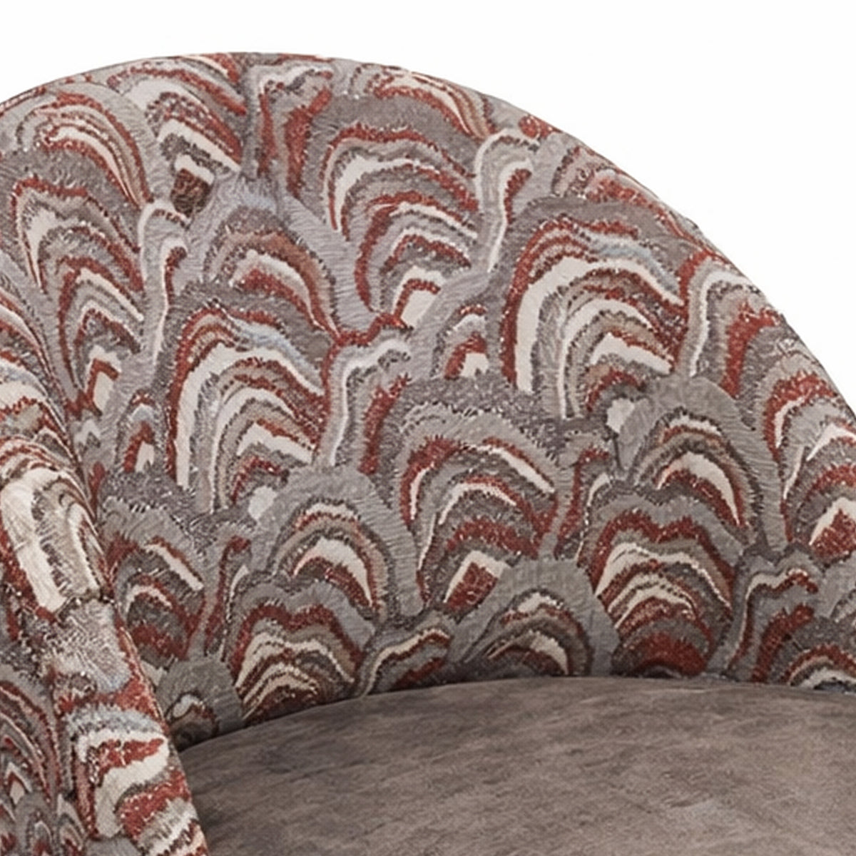 Dining chair BERRY 57x50x85cm wavey terra