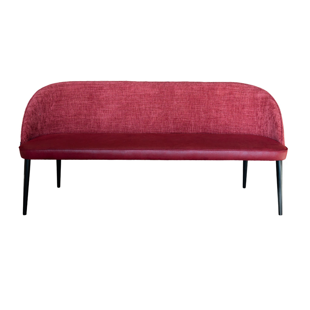 Eetkamerbank BETTY 180x52x85cm rood