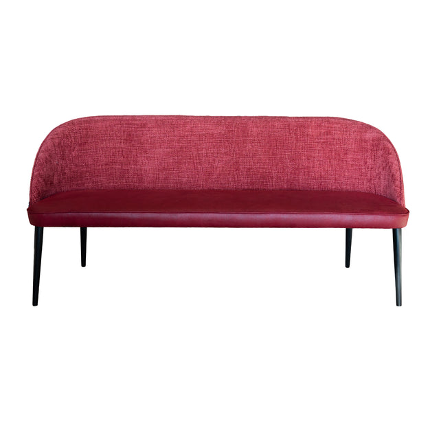 Esszimmerbank BETTY 180x52x85cm rot