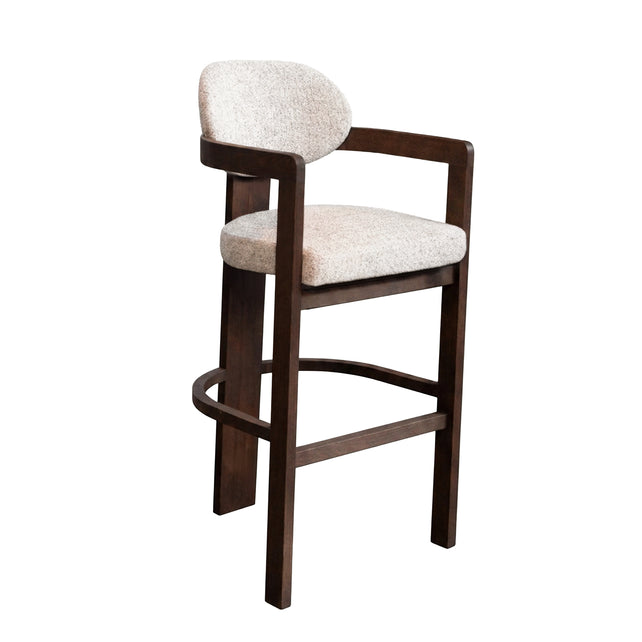 Bar chair NORDIN 50x58x113cm beige