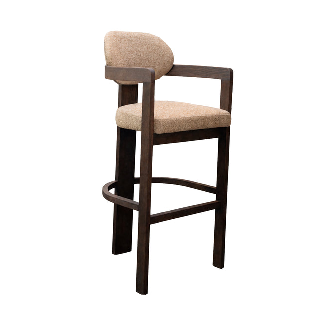 Barkruk NORDIN 56x58x113cm karamel