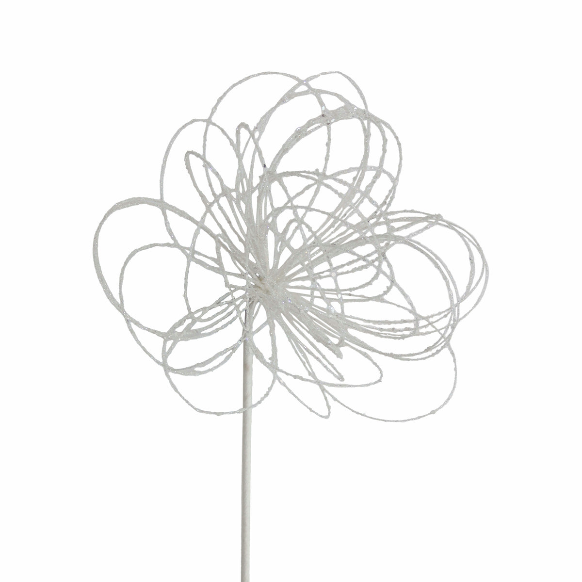 Flower POINSETTIA 63cm white