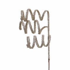 Stiel SWIRLY 78cm champagner