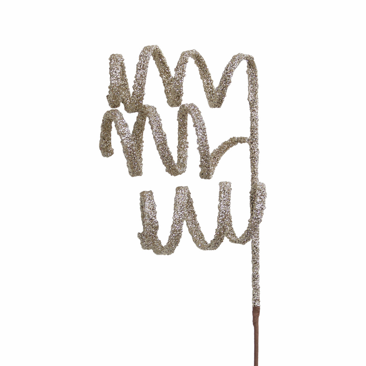 Stem SWIRLY 78cm champagne